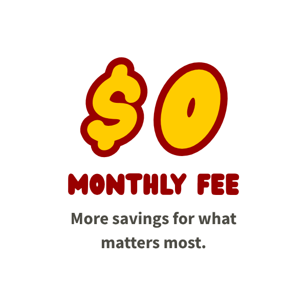 No Monthly Fee